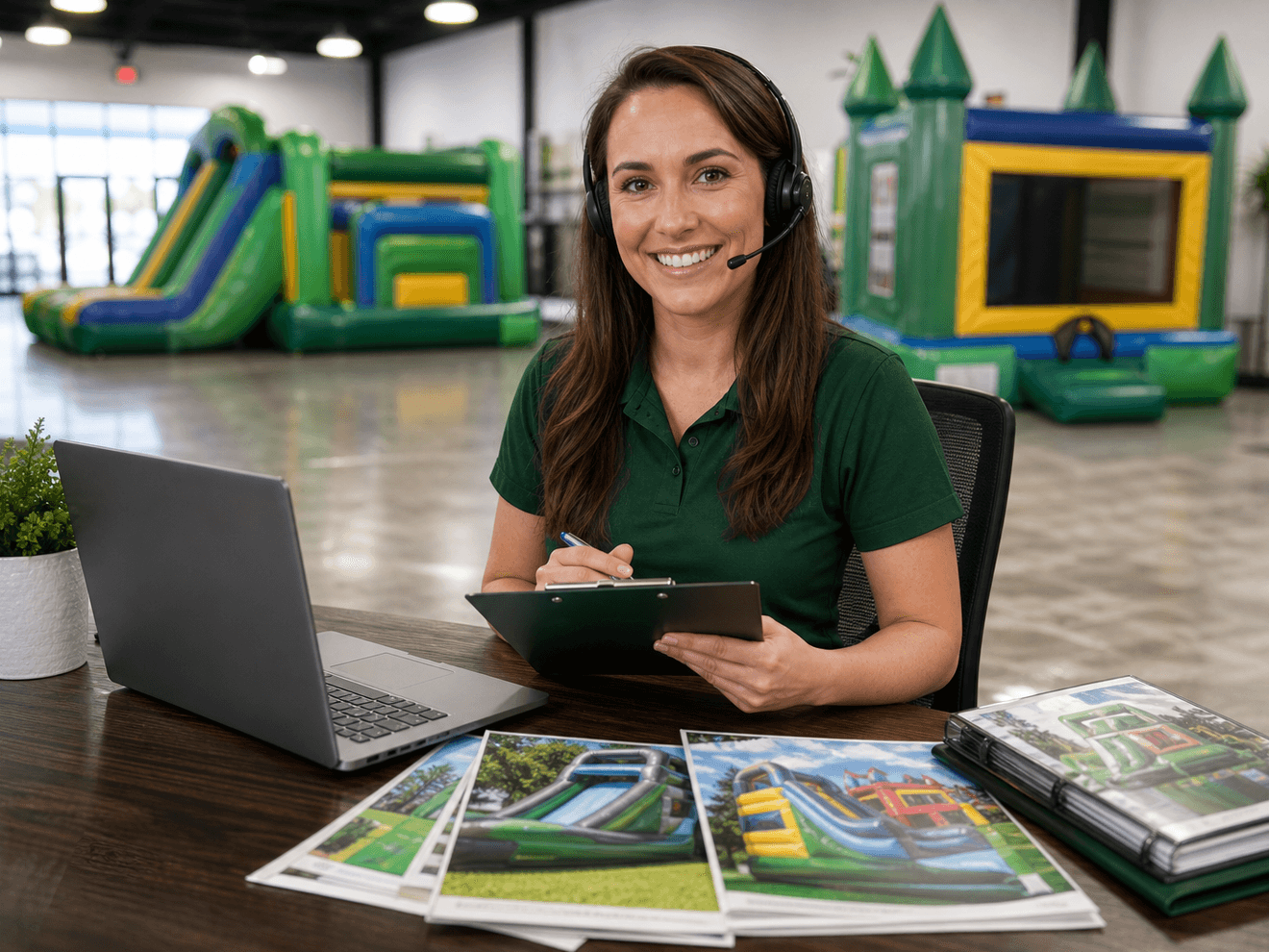 Contact Kangaroo Inflatables for commercial inflatable sales