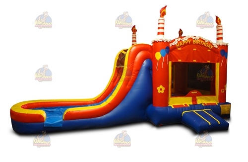 Birthday Cake Combo with Splash Pool