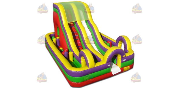 Kid Adventure Course with Slide