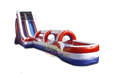 Patriotic 22 Water Slide and Slip