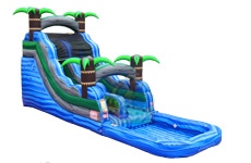 Tropical Water Fall Slide
