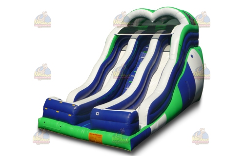 21 Double Drop Aqua Racer Slide